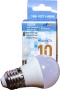 Лампа светодиодная LED- G45 10 Вт 175-265В Е27 4000K ШАР/10 /100