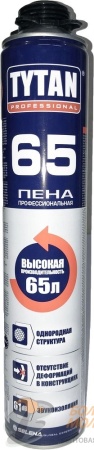 Пена монтажная "TYTAN-65" профессиональная 750 мл /12
