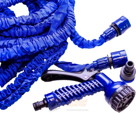 Чудо шланг поливочный 3Х с распылителем 20-60 метров /20 шт