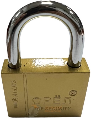 Замок Орел золотой 60 мм AOP3360 /6 /48