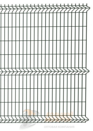 Панель 3D d=5 2*2,5 м зел.