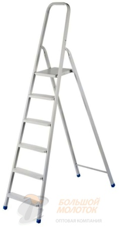 Стремянка стальная оцинкованная 6 ступенчатая ЯРУС