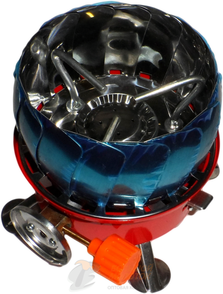 Печка газовая походная K-203 "Лепесток" /50