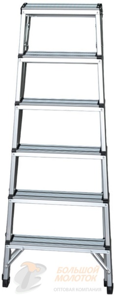 Стремянка метал. 6 ступеней 1,2м BT-6