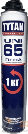 Пена монтажная "TYTAN-65 UNI" профессиональная 750 мл /12