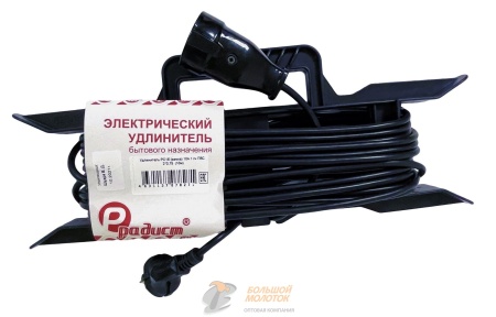 Удлинитель на рамке (ОРАНЖЕВЫЙ) 10 м РС16 10А ПВС 2*0,75 /10