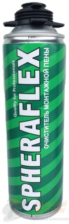 Очиститель монтажной пены "SPHERAFLEX" 500мл. 320 гр. /12
