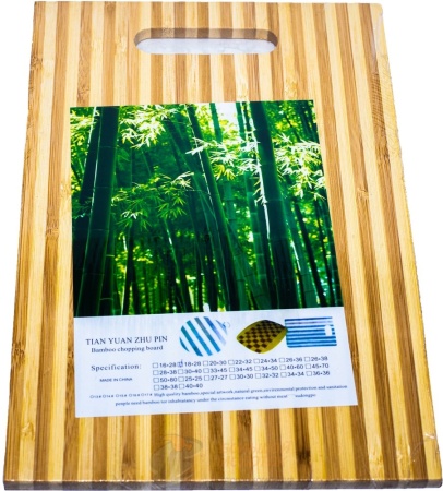 Доска разделочная бамбук 18*28 см CB011 /57