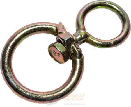 Карабин вертушка 6см ZH006 /100