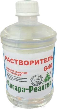 Растворитель 646 0,5 л. ПЭТ АНГАРА-РЕАКТИВ /40