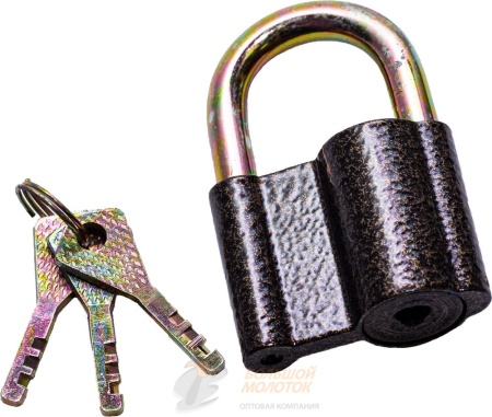 Замок навесной Бронза 60 мм CMST60H /96