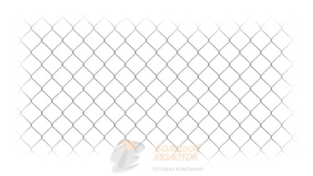 Сетка "Рабица" оцинк. d=1.6 50*50*1,5м 10м 