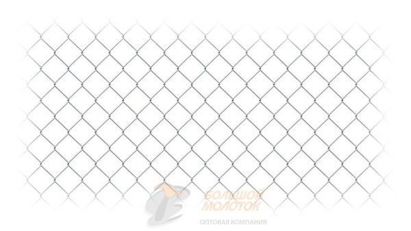 Сетка "Рабица" оцинк. d=1.6 50*50*1,5м 10м 