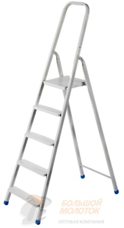 Стремянка стальная оцинкованная 5 ступенчатая ЯРУС