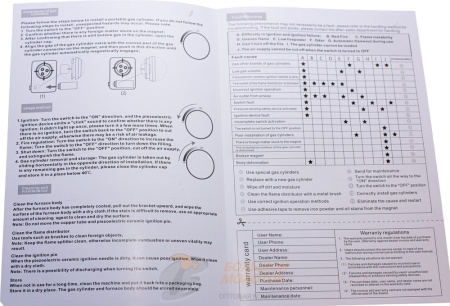 Печка газовая в чемодане трёхплитовая с перех. YC-8502 /6