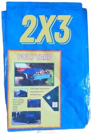 Тент ПХВ синий    2* 3 м (140 г/м2) /40
