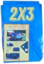 Тент ПХВ синий    2* 3 м (140 г/м2) /40