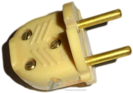 Вилка В6-001 разборная "плоская" л/ш, белая /600