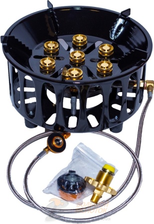 Печка газовая семиплитовая M-702 /12