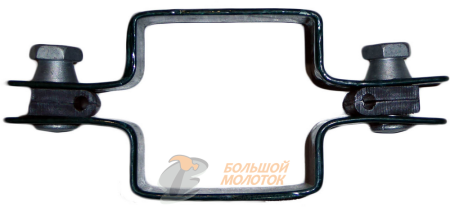 Крепление 60*60 мм метал. зел. антивандальное /58