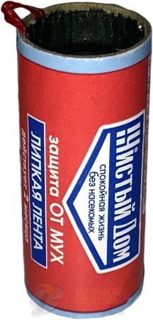 Лента липкая от мух "Чистый дом" с аттрактантом /120 /1440