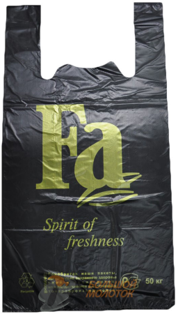 Пакет "Майка" Fa 28*54/8.5*2  30 мкм 100 шт /10