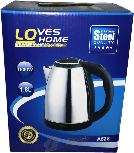 Чайник электрический А-528 (SC-20A) (железный) 2 литра /12