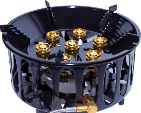 Печка газовая семиплитовая M-702 /12