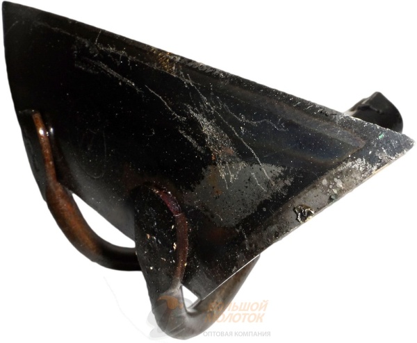 Тяпка самозаточная 200х60 мм "Витязь" черная /12 шт.