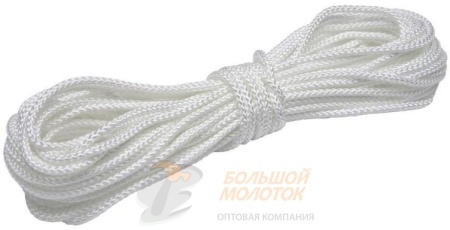 Шнур бельевой д 3 мм 20 м /100