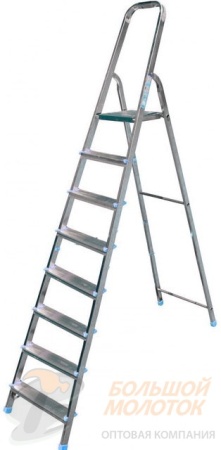 Стремянка стальная оцинкованная 8 ступенчатая ЯРУС