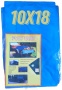 Тент ПХВ синий   10*18 м (140 г/м2) /2