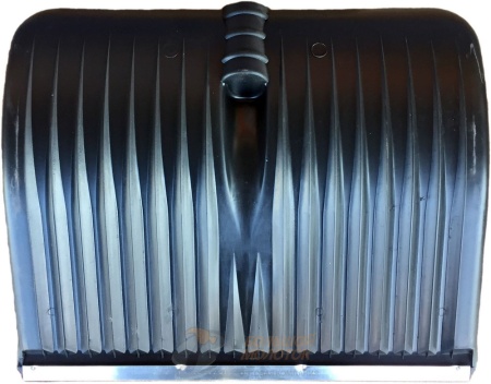 Лопата снегоуборочная пластм. с ал. планкой "№1" Д-36 500*400 /5