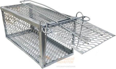 Ловушка (клетка)  для крыс и мышей 11Х24 /50