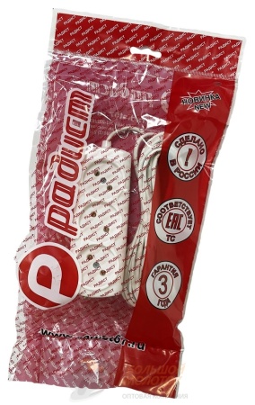 Удлинитель    ЭКОНОМ  7 м Р16-010 6А 3 гн ШВВП 2*0,75 /45