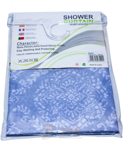 Шторы в ванну 180*180см CYF-4 /72