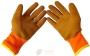 Перчатки теплые оранж. с кор. облив. #300 20-34 /10 /480