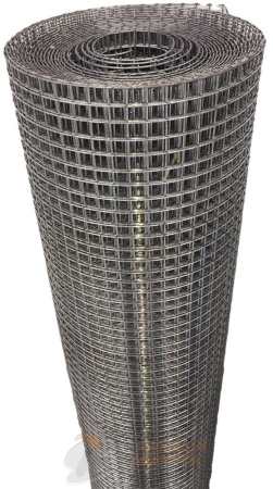 Сетка сварная оцинк. d=1.5 12*12 мм 1,0 м 10 м для крол. №45