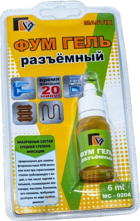 Фум-гель Mastix разъемный 6 мл /30