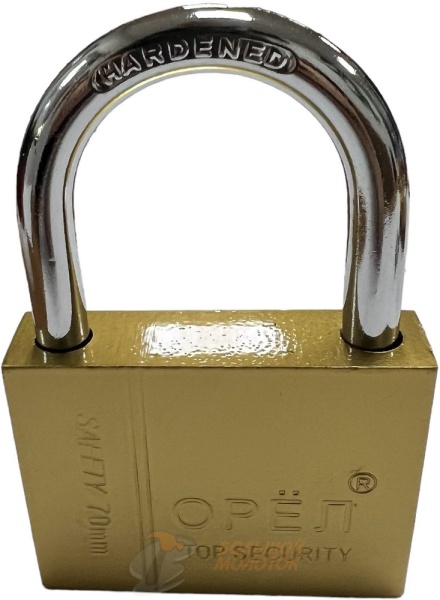 Замок Орел золотой 70 мм AOP3370 /6 /48