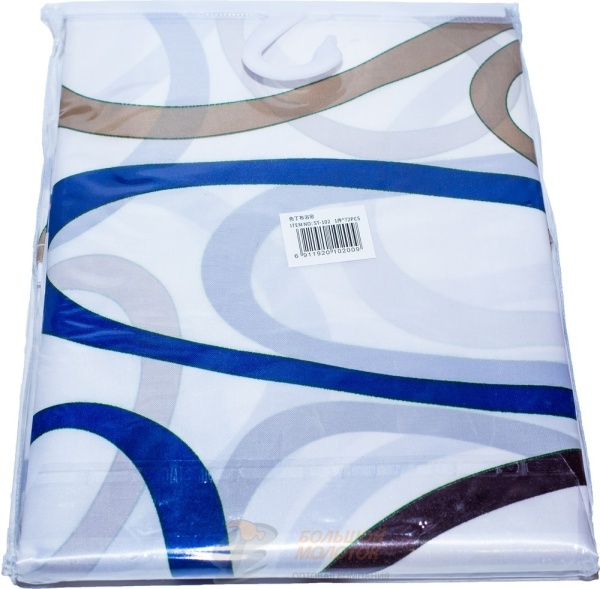 Шторы в ванну 170*180см ST-102 /72