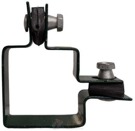 Крепление 60*60 мм метал. зел. антивандальное УГЛОВОЕ