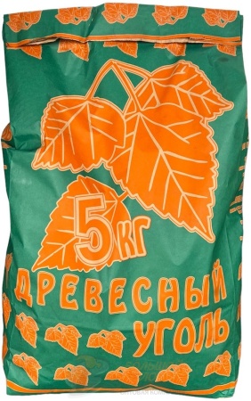 Уголь древесный  5 кг /80
