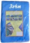 Тент ПХВ синий  3*4 м /20