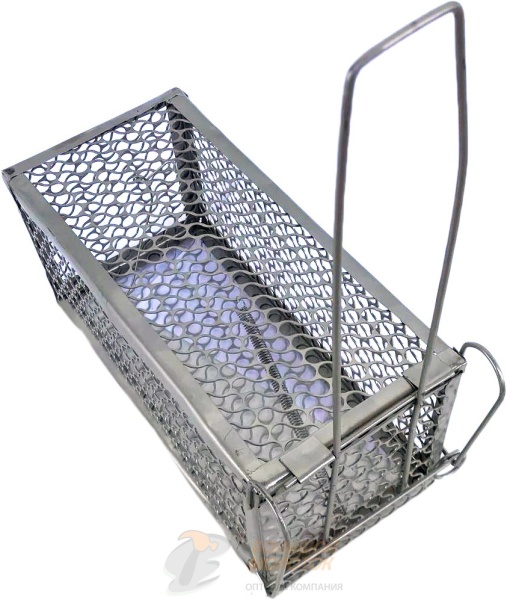 Ловушка (клетка)  для крыс и мышей 11Х24 /50