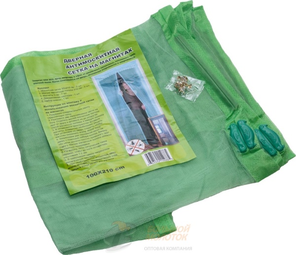 Штора на магнитах ML1020 100*210см /10 /60