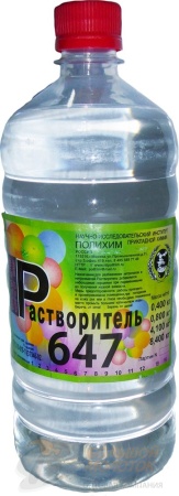 Растворитель 647  1 л Полихим /12
